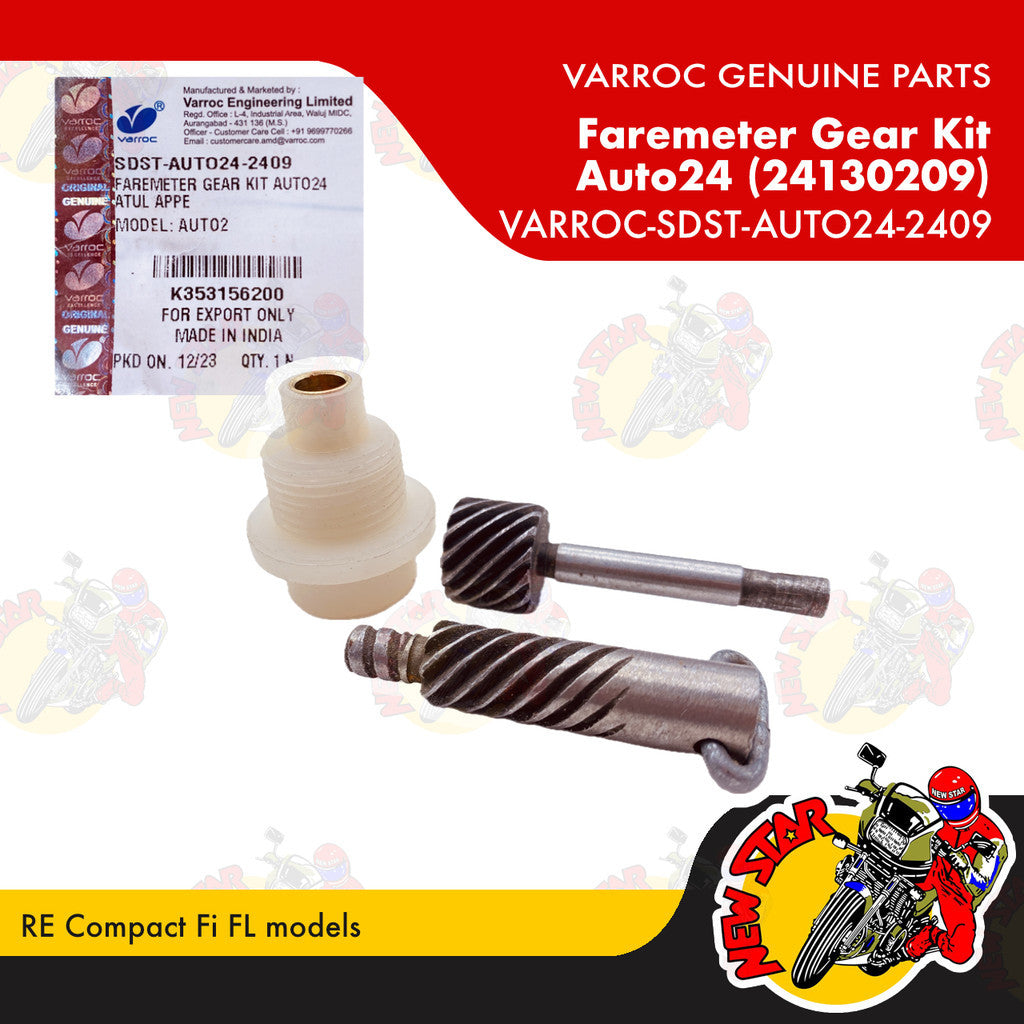 VARROC-SDST-AUTO24-2409 | Faremeter Gear Kit Auto24 Atul Appe (24130209) | Genuine Varroc parts |