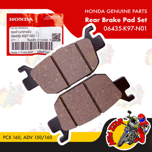 06435-K97-N01 | Rear Brake Pad Set | Genuine Honda parts | PCX 160 ADV 150/160