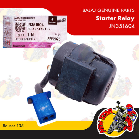 JN351604 | Starter Relay | Genuine Bajaj parts | Rouser 135