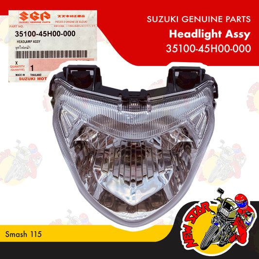 35100-45H00-000 | Headlight Assy | Genuine Suzuki parts | Smash 115