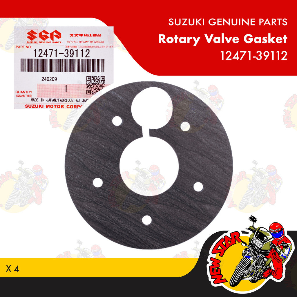 12471-39112 | Rotary Valve Gasket | Genuine Suzuki parts | X 4