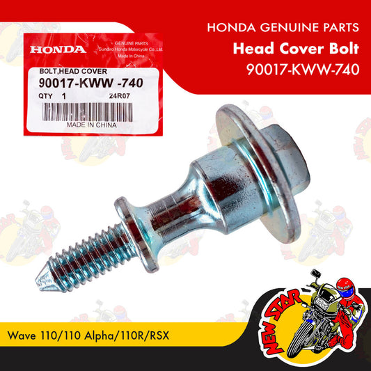 90017-KWW-740 | Head Cover Bolt | Genuine Honda parts | Wave 110/110 Alpha/110R/RSX