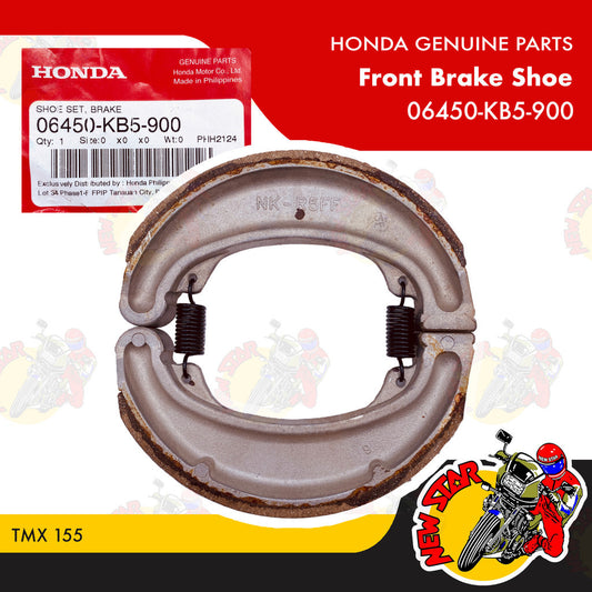 06450-KB5-900 | Front Brake Shoe | Genuine Honda parts | TMX 155