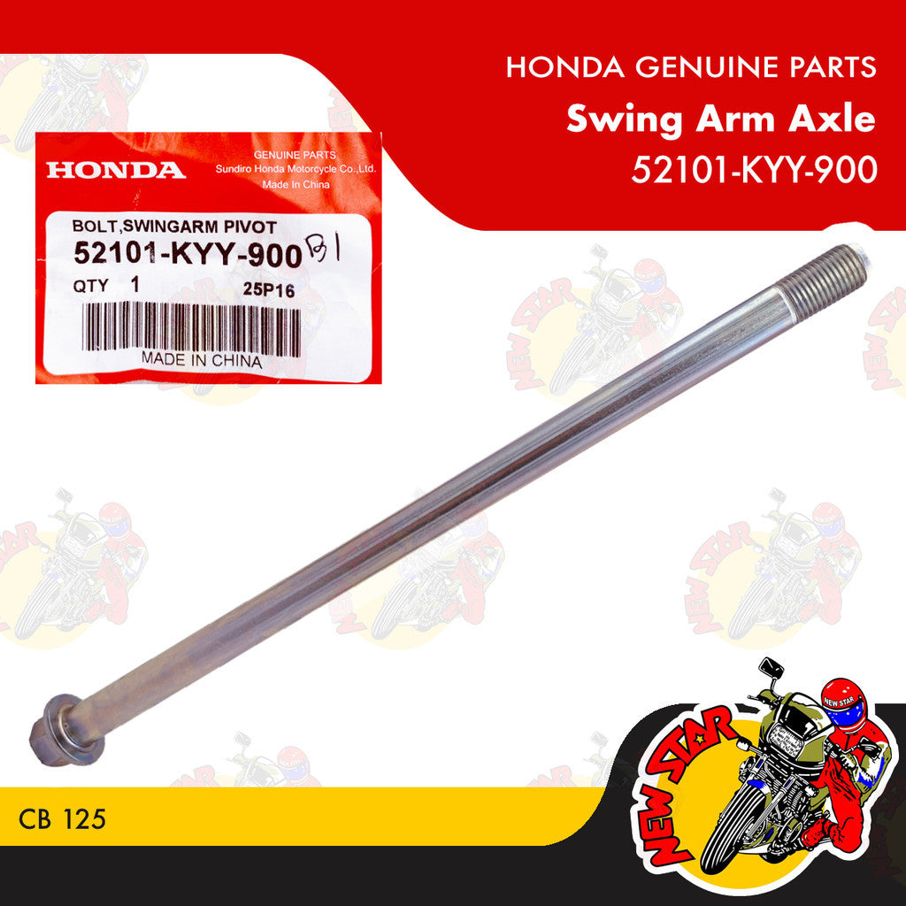 52101-KYY-900 | Swing Arm Axle | Genuine Honda parts | CB 125
