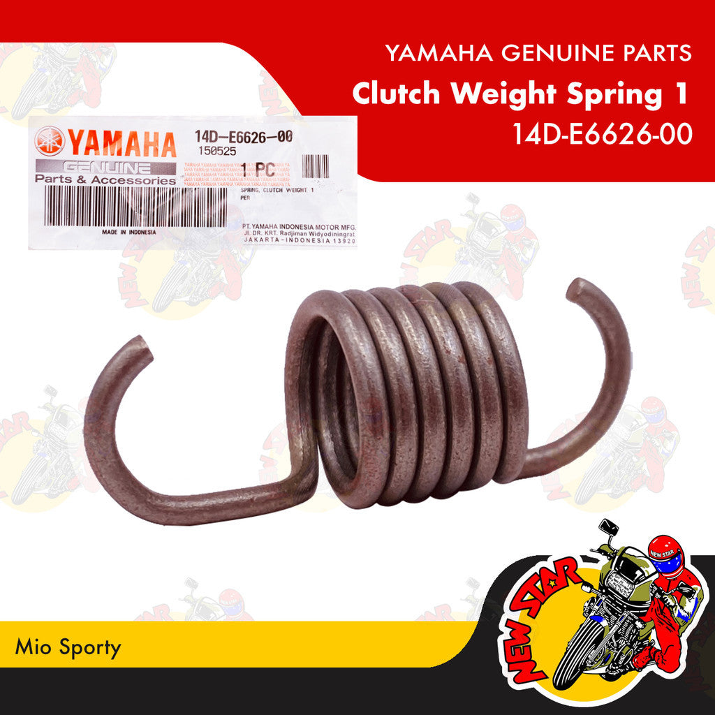 14D-E6626-00 | Clutch Weight Spring 1 | Genuine Yamaha parts | Mio Sporty