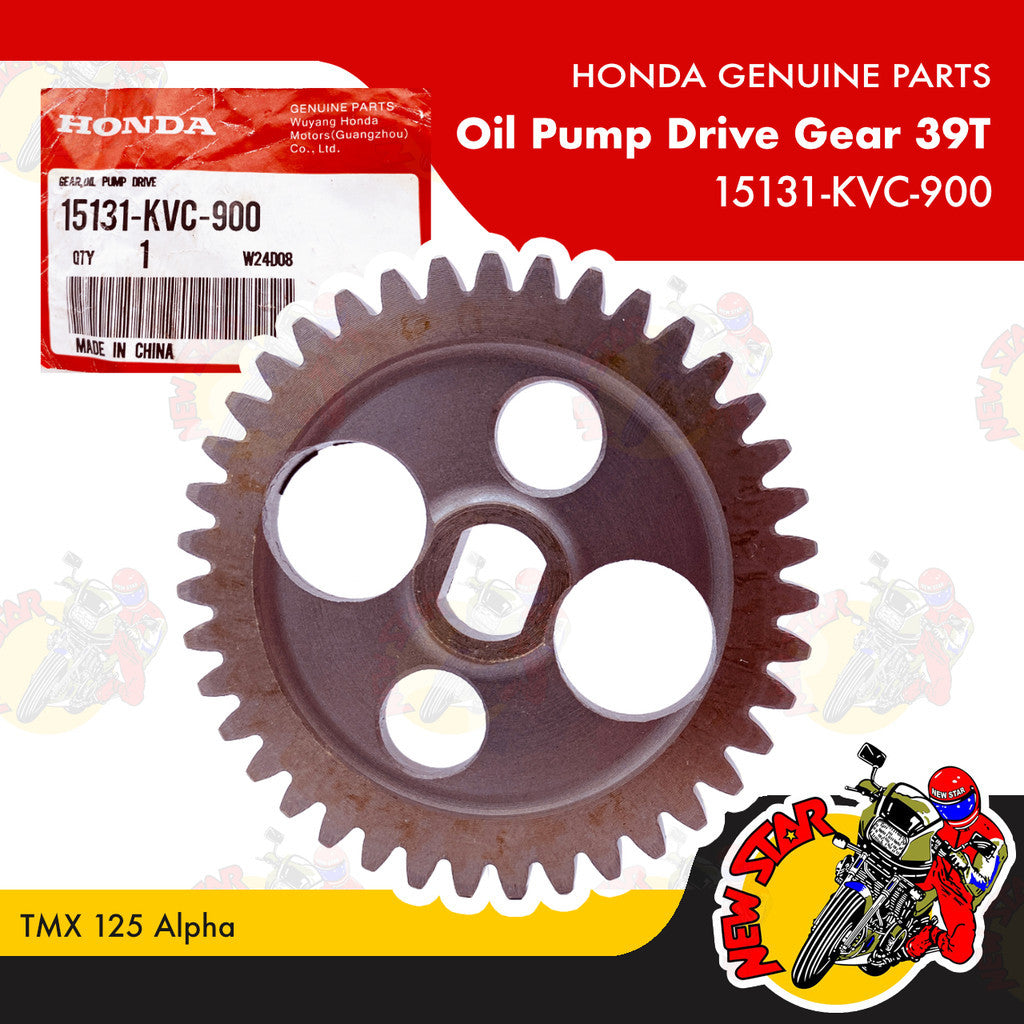 15131-KVC-900 | Oil Pump Drive Gear 39T | Genuine Honda parts | TMX 125 Alpha