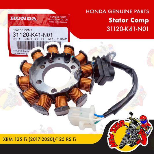 31120-K41-N01 | Stator Comp | Genuine Honda parts | XRM 125 Fi (2017-2020)/125 RS Fi