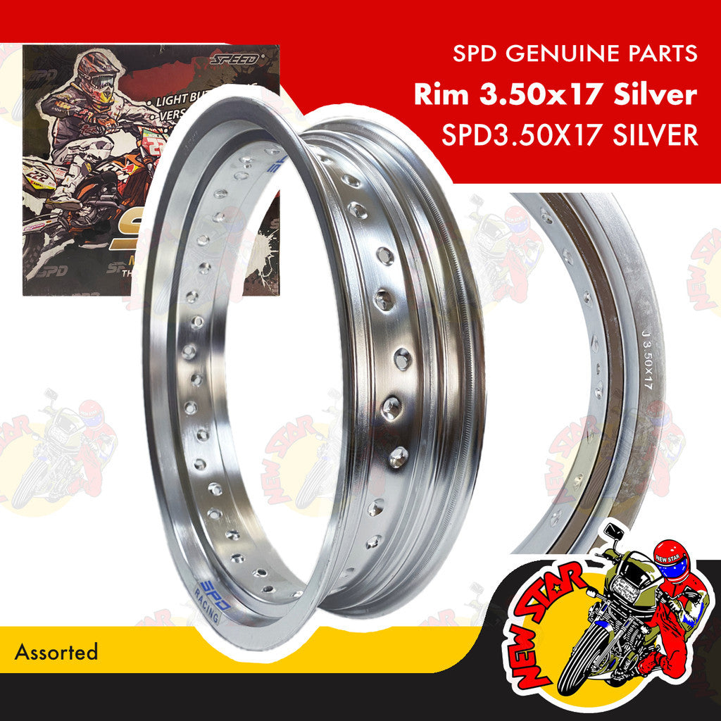 Assorted SPD Alloy Rim 3.50x17 | Genuine SPD parts
