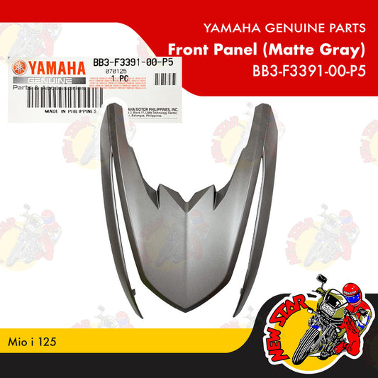 BB3-F3391-00-P5 | Front Panel (Matte Gray) | Genuine Yamaha parts | Mio i 125
