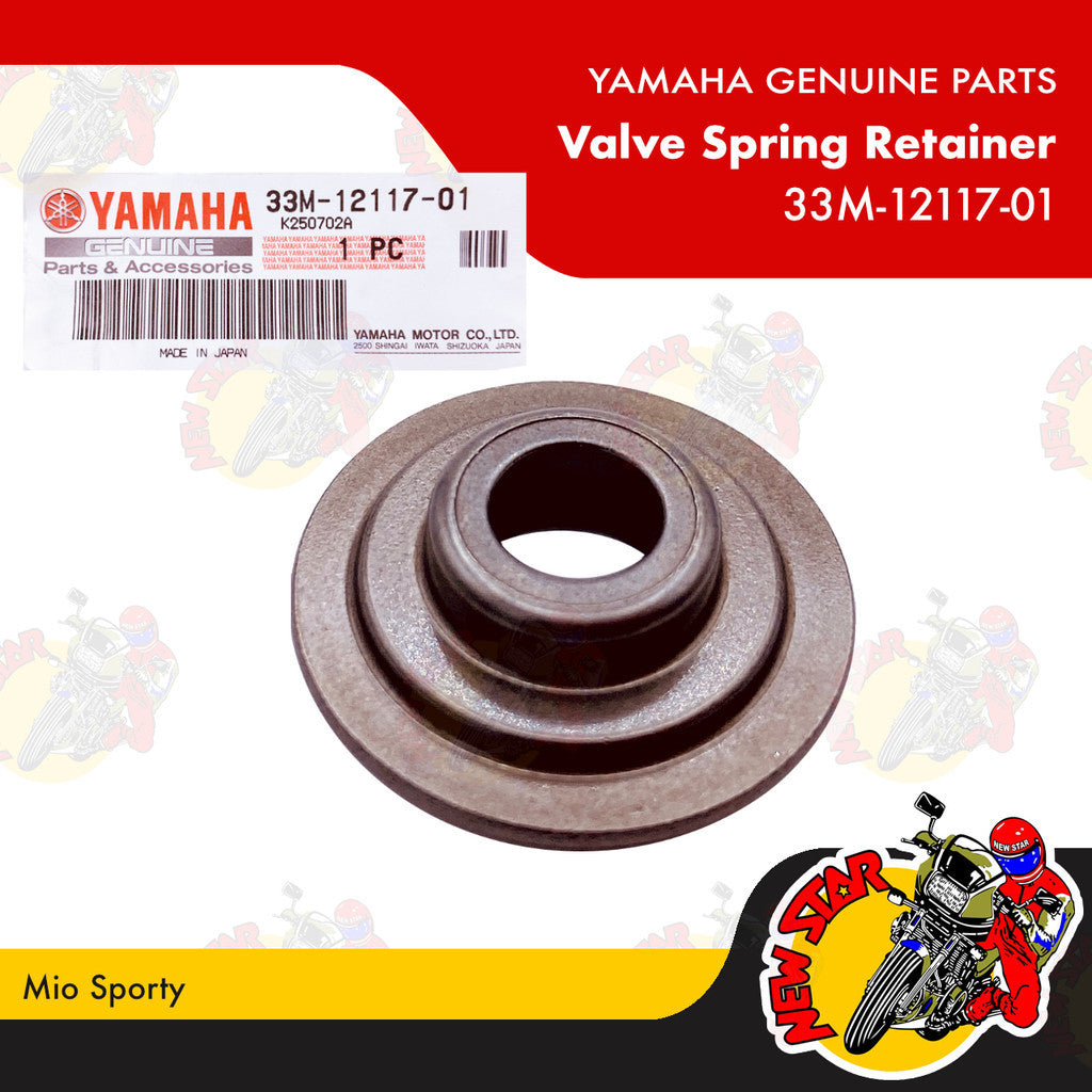 33M-12117-01 | Valve Spring Retainer | Genuine Yamaha parts | Mio Sporty