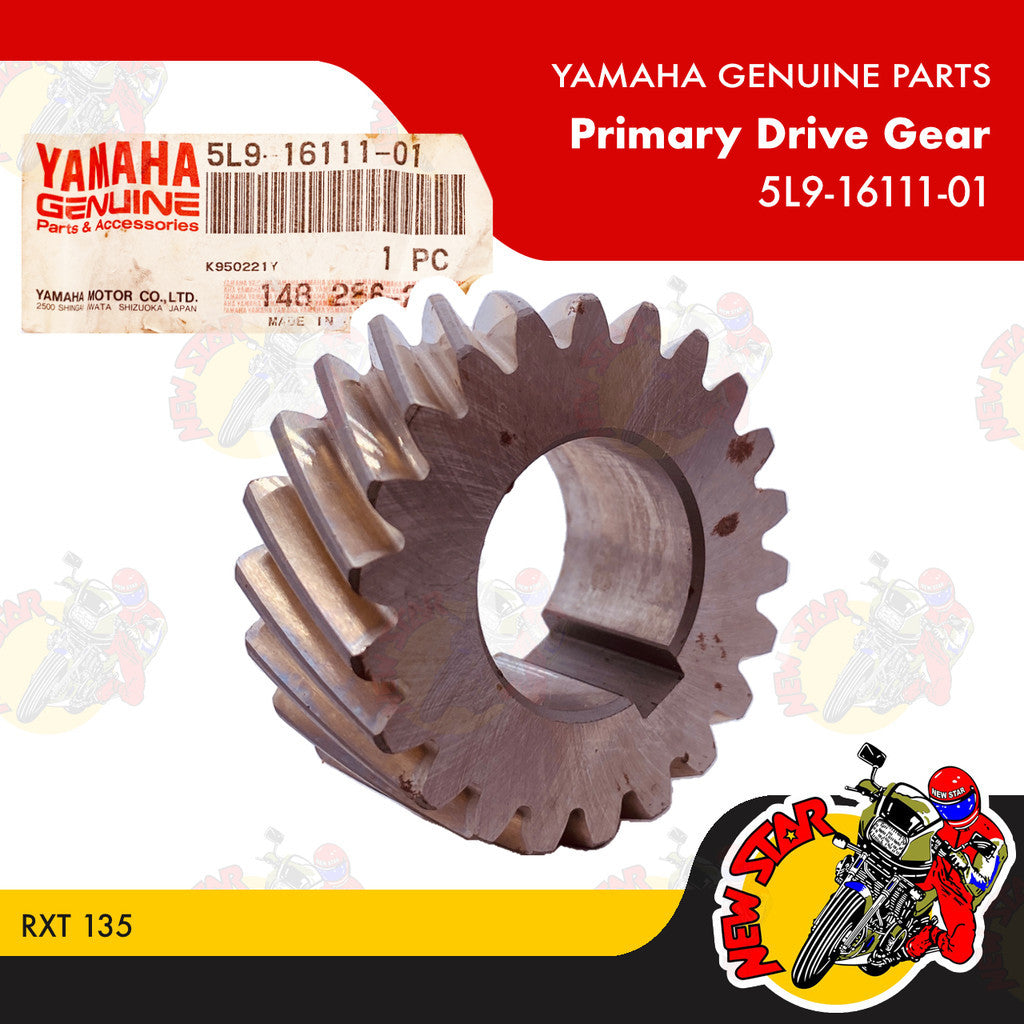 5L9-16111-01 | Primary Drive Gear | Genuine Yamaha parts | RXT 135