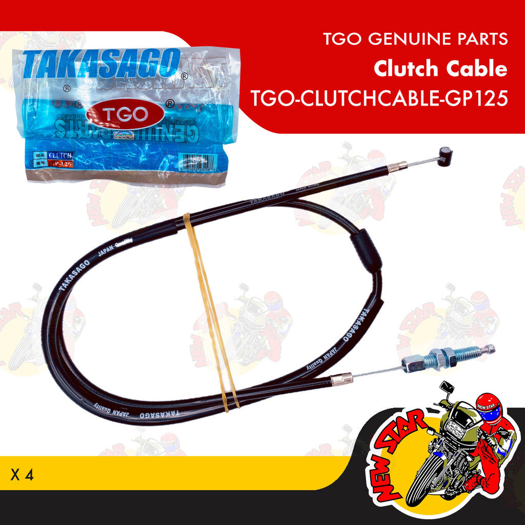 TGO-GP125-ClutchCable | Clutch Cable | Genuine TGO parts | X 4