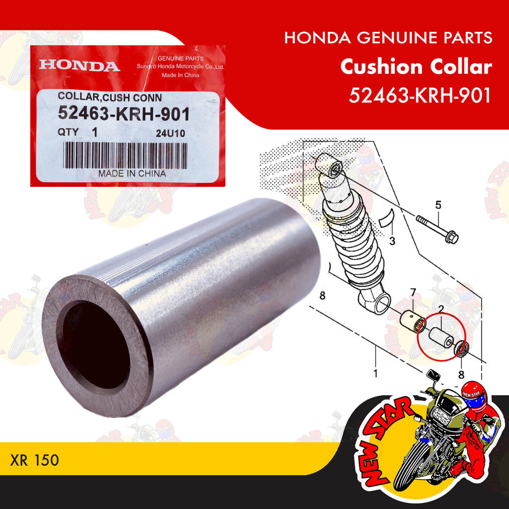 52463-KRH-901 | Cushion Collar | Genuine Honda parts | XR 150
