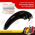 53111C25G00LYNR | Front Fender (Black) | Genuine Suzuki parts | Raider 150 Carb/150 Fi