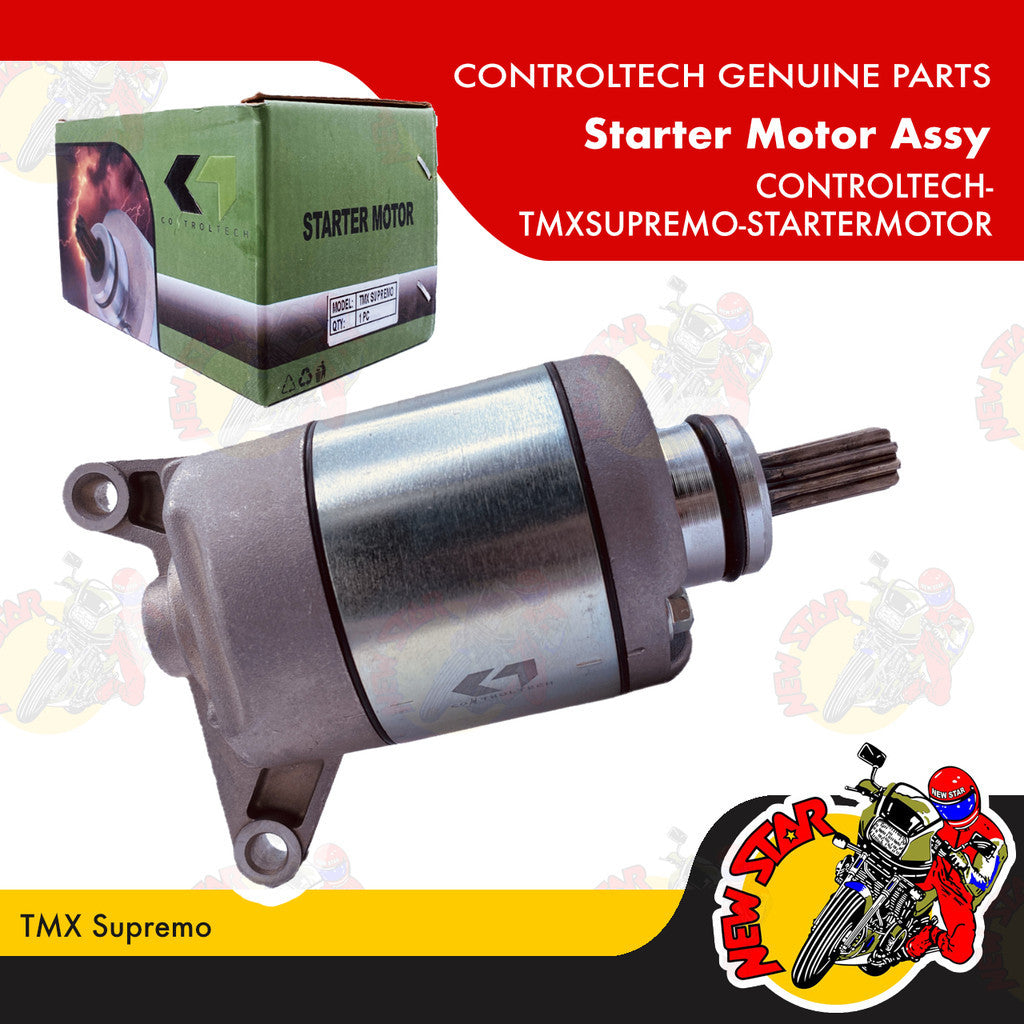 CONTROLTECH-TMXSUPREMO-STARTERMOTOR | Starter Motor Assy | Genuine Controltech parts | TMX Supremo