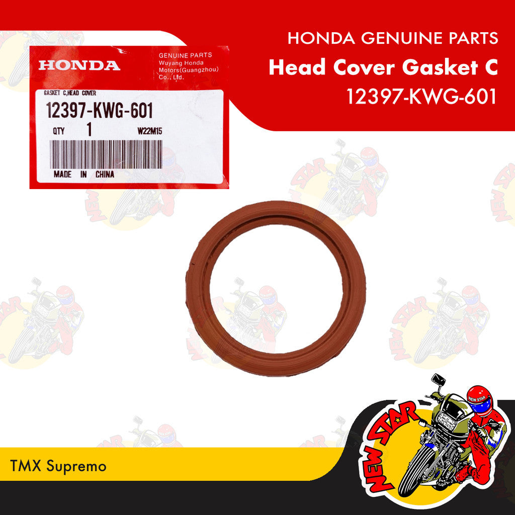 12397-KWG-601 | Head Cover Gasket C | Genuine Honda parts | TMX Supremo
