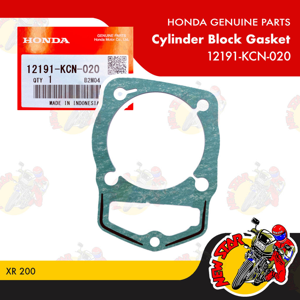12191-KCN-020 | Cylinder Block Gasket | Genuine Honda parts | XR 200