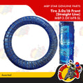 MBP-3.0x16Fr-SL | Tire 3.0x16 Front (Straight Line) | Genuine MBP Star parts | Assorted