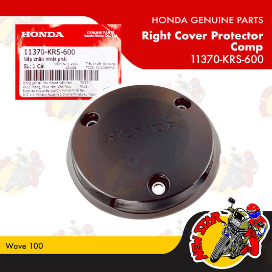 11370-KRS-600 | Right Cover Protector Comp | Genuine Honda parts | Wave 100