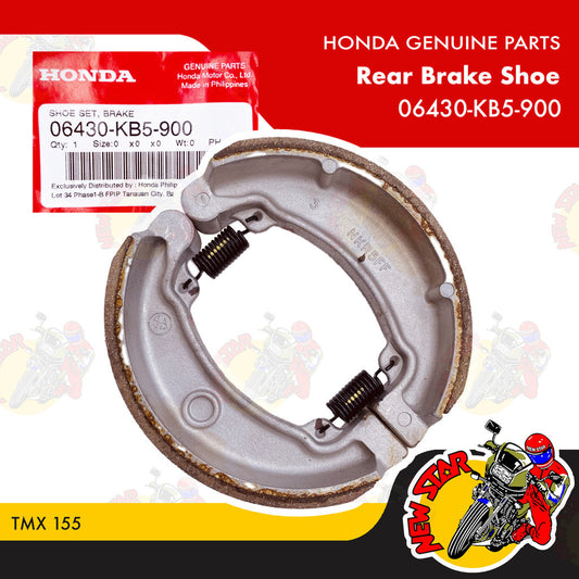 06430-KB5-900 | Rear Brake Shoe | Genuine Honda parts | TMX 155