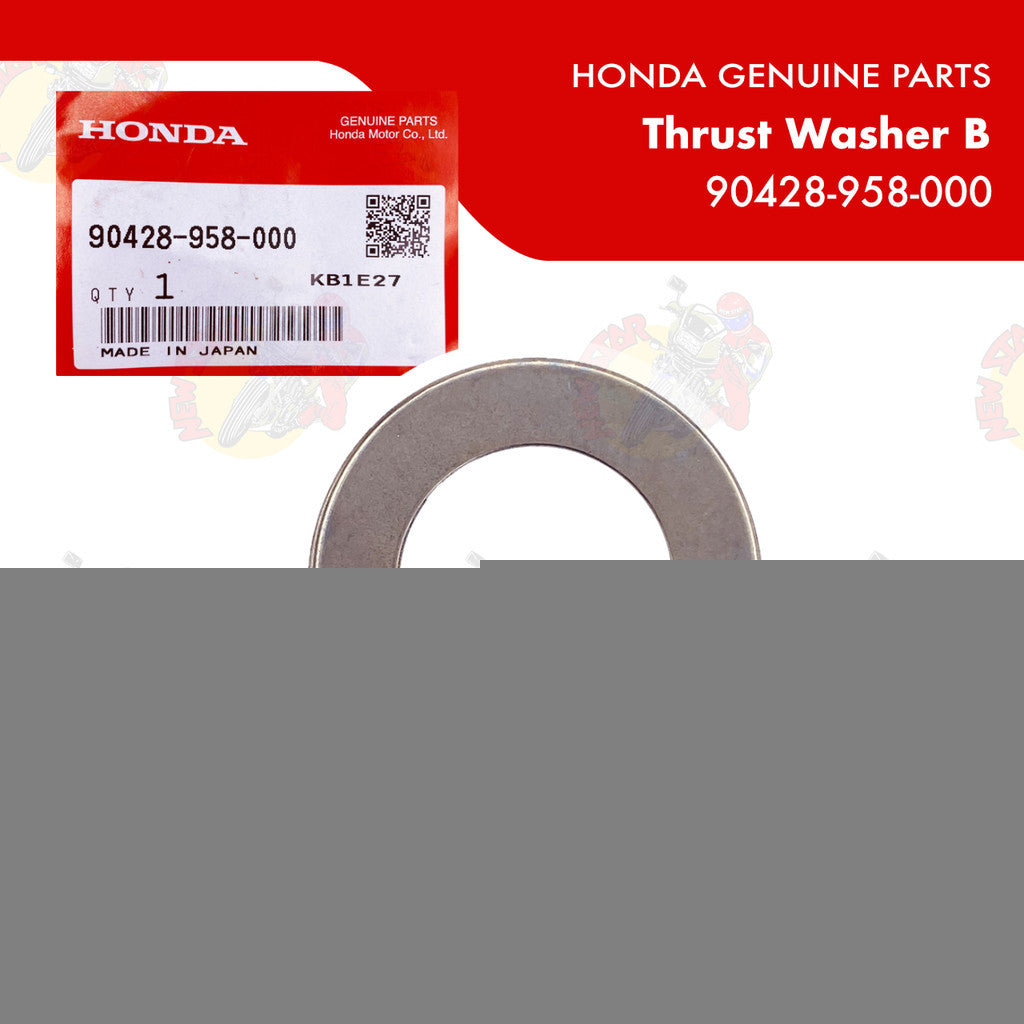 90428-958-000 | Thrust Washer B | Genuine Honda parts | TMX 155