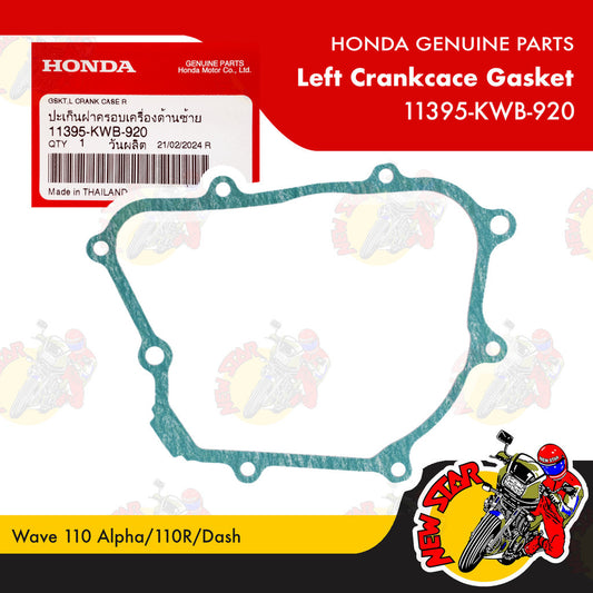 11395-KWB-920 | Left Crankcace Gasket | Genuine Honda parts | Wave 110 Alpha/110R/Dash