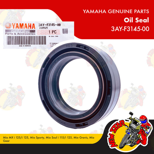 3AY-F3145-00 | Oil Seal | Genuine Yamaha parts | Mio MX i 125/i 125 Mio Sporty Mio Soul i 115/i 125