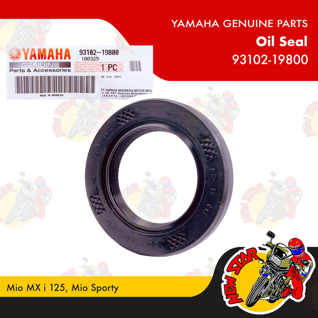 93102-19800 | Oil Seal | Genuine Yamaha parts | Mio MX i 125 Mio Sporty