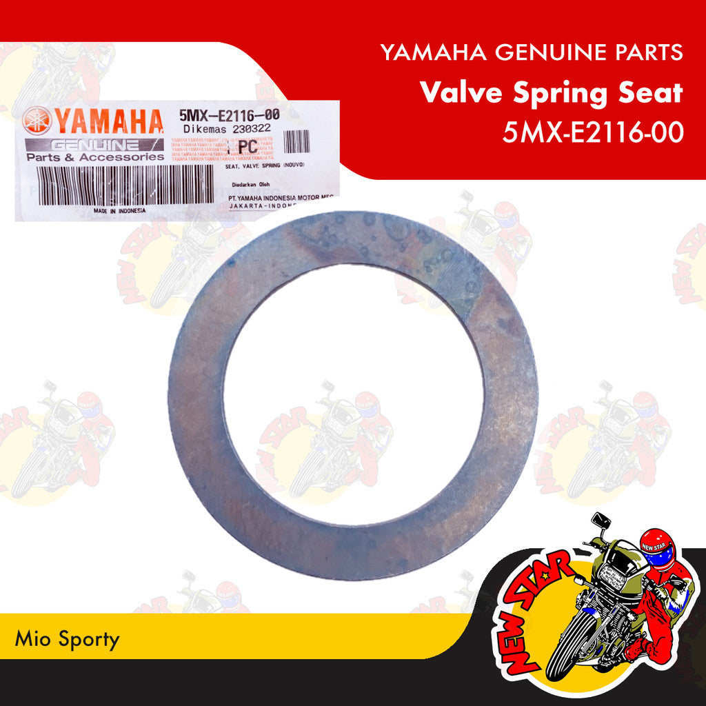 5MX-E2116-00 | Valve Spring Seat | Genuine Yamaha parts | Mio Sporty