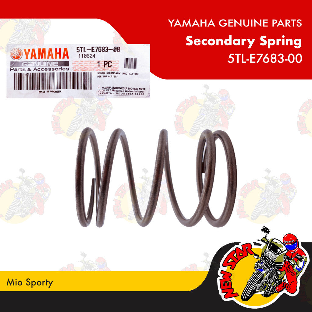 5TL-E7683-00 | Secondary Spring | Genuine Yamaha parts | Mio Sporty