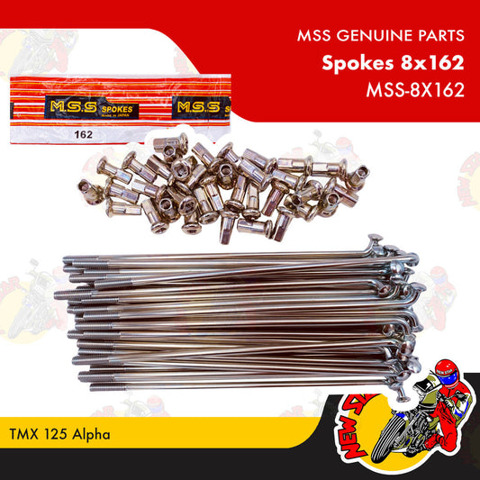 MSS-8X162 | Spokes 8X162 | Genuine Mss parts | TMX 125 Alpha
