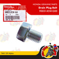 90031-KSW-G00 | Drain Plug Bolt | Genuine Honda parts | TMX 125 Alpha