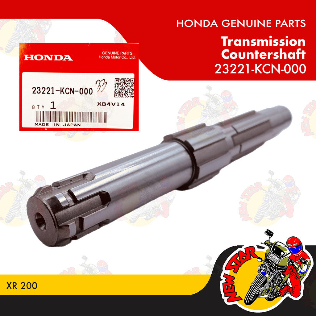 23221-KCN-000 | Transmission Countershaft | Genuine Honda parts | XR 200