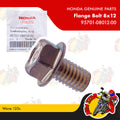 95701-08012-00 | Flange Bolt 8X12 | Genuine Honda parts | Wave 125s