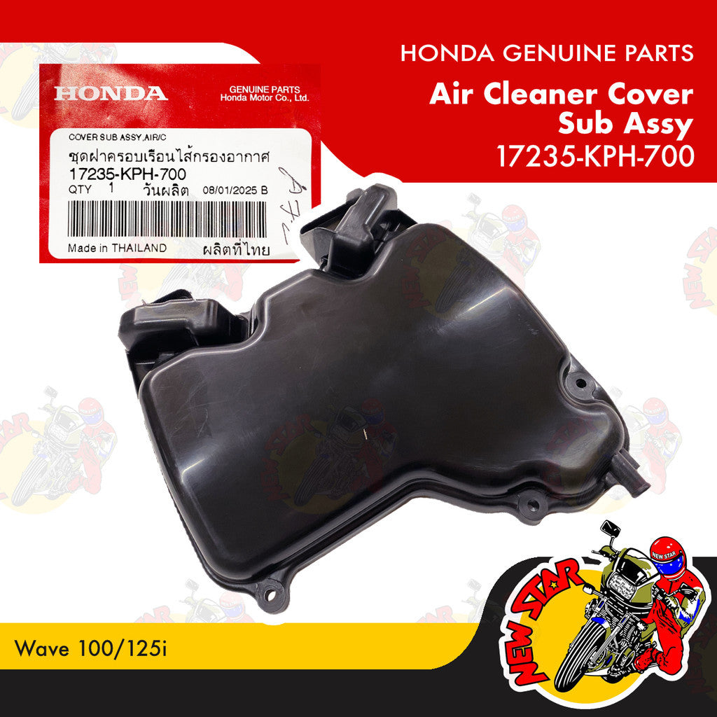 17235-KPH-700 | Air Cleaner Cover Sub Assy | Genuine Honda parts | Wave 100/125i