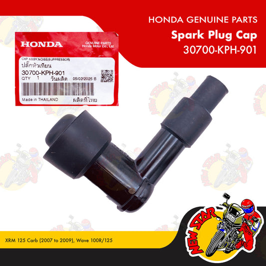30700-KPH-901 | Spark Plug Cap | Genuine Honda parts | XRM 125 Carb (2007 to 2009) Wave 100R/125