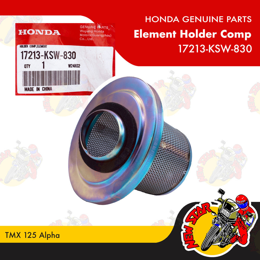 17213-KSW-830 | Element Holder Comp | Genuine Honda parts | TMX 125 Alpha