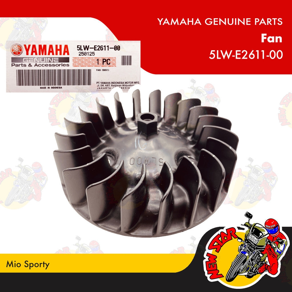 5LW-E2611-00 | Fan | Genuine Yamaha parts | Mio Sporty