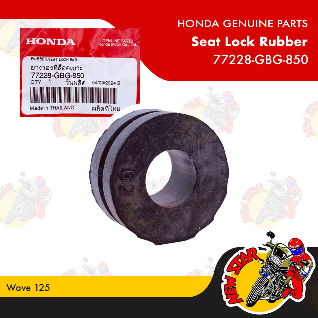 77228-GBG-850 | Seat Lock Rubber | Genuine Honda parts | Wave 125