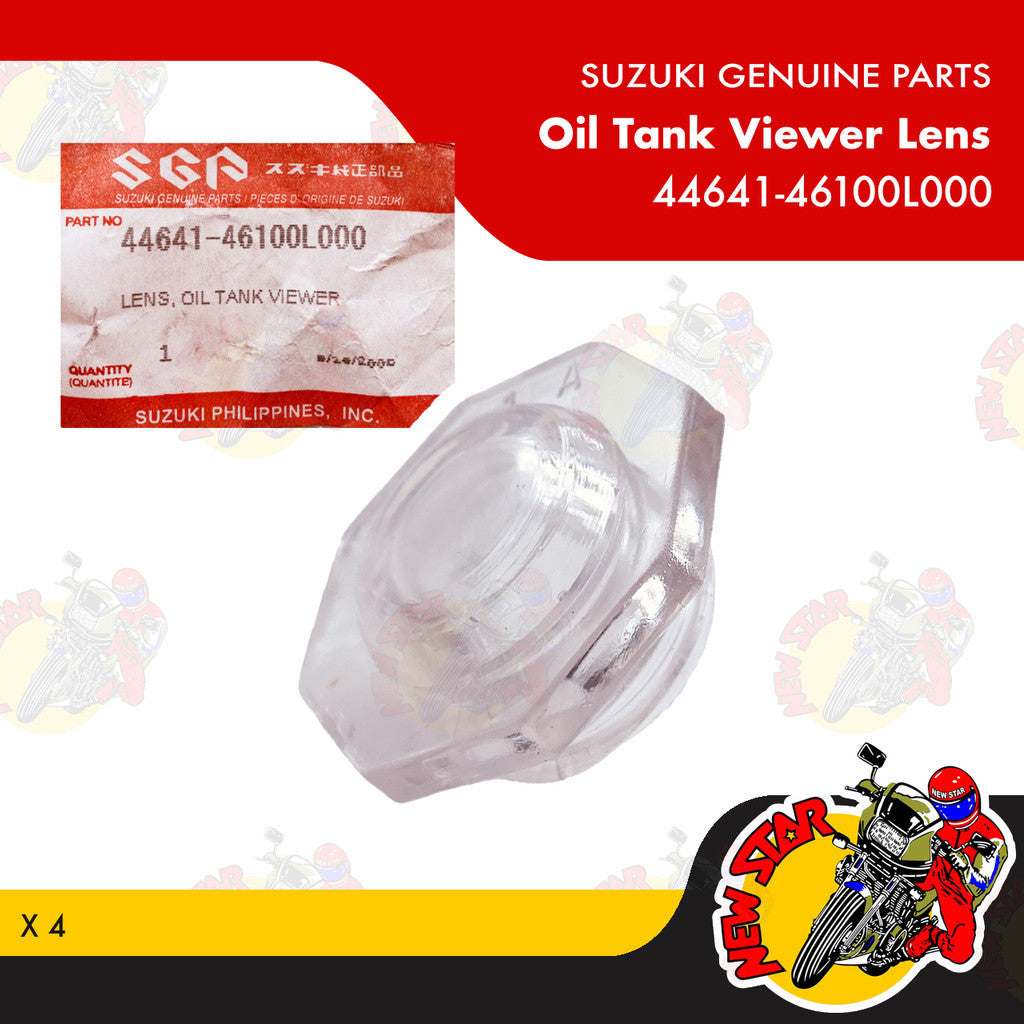 44641-46100L000 | Oil Tank Viewer Lens | Genuine Suzuki parts | X 4