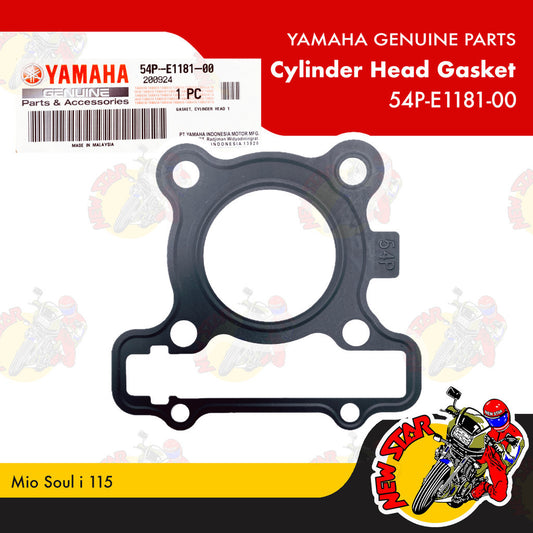 54P-E1181-00 | Cylinder Head Gasket | Genuine Yamaha parts | Mio Soul i 115
