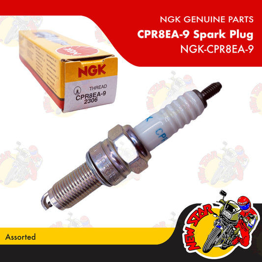 NGK-CPR8EA-9 | CPR8EA-9 Spark Plug | Genuine NGK parts | Assorted