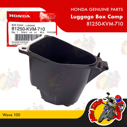 81250-KVM-710 | Luggage Box Comp | Genuine Honda parts | Wave 100