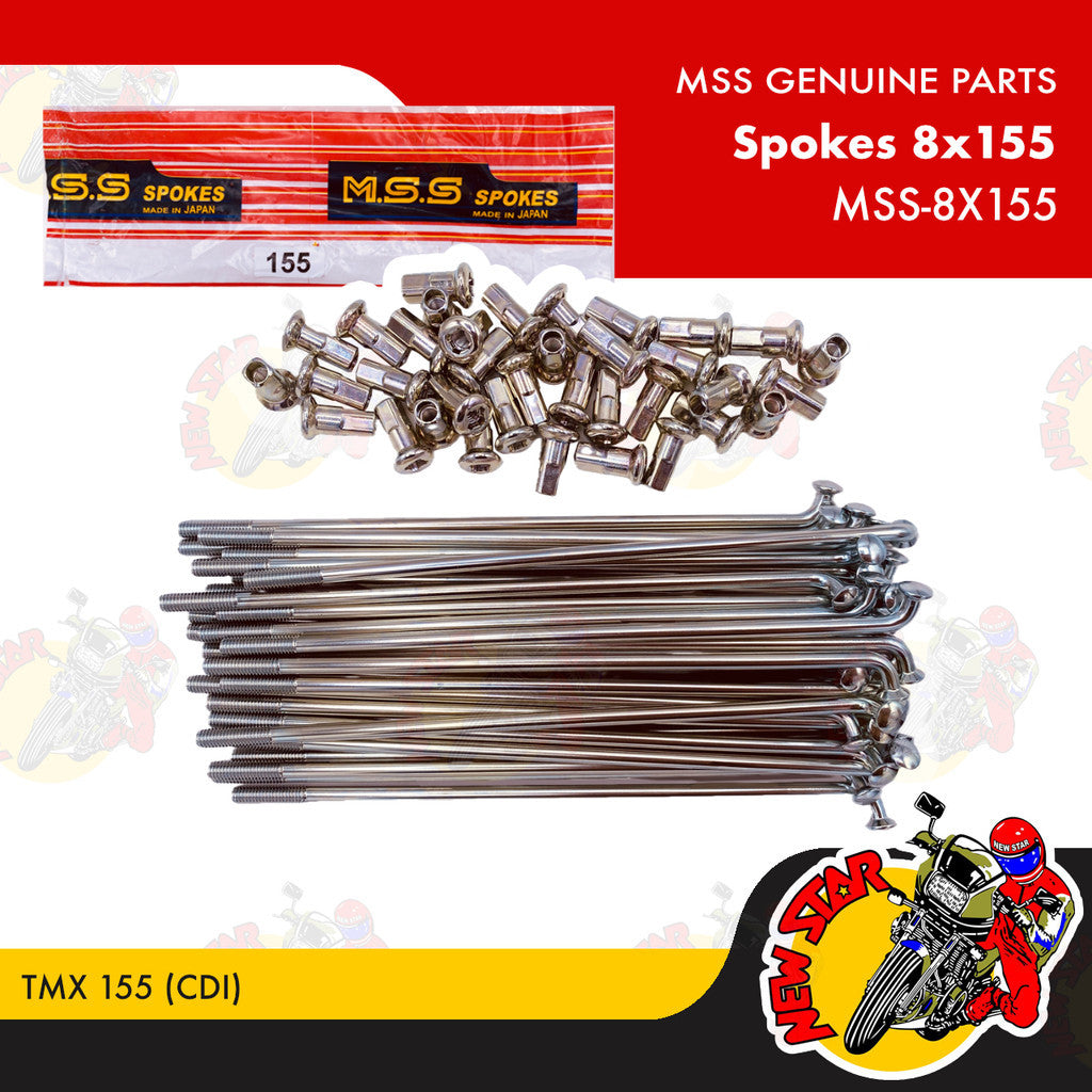 MSS-8X155 | Spokes 8X155 | Genuine Mss parts | TMX 155 (CDI)