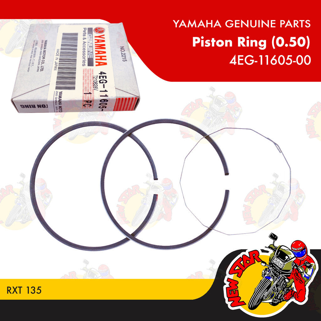 4EG-11605-00 | Piston Ring (0.50) | Genuine Yamaha parts | RXT 135