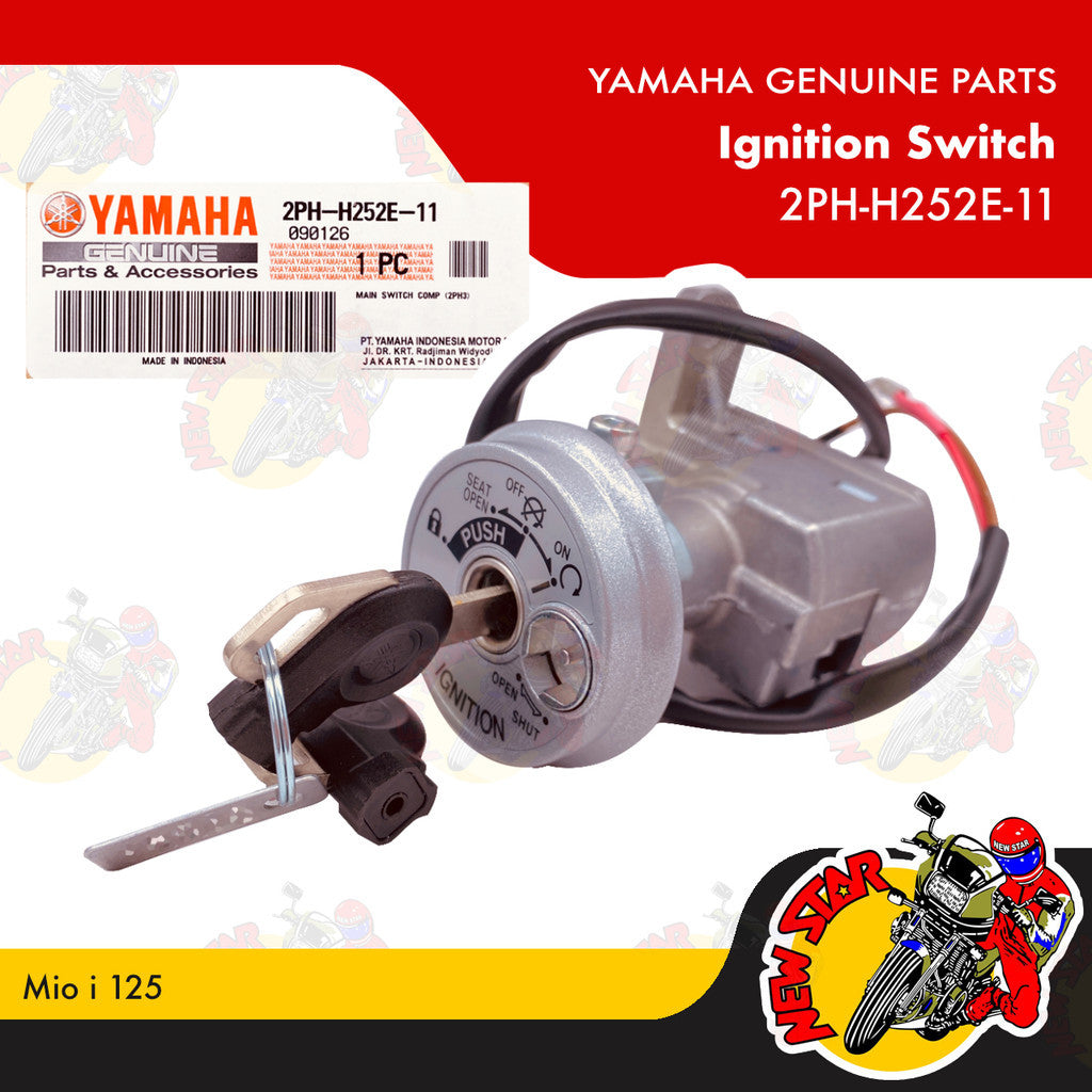 2PH-H252E-11 | Ignition Switch | Genuine Yamaha parts | Mio i 125