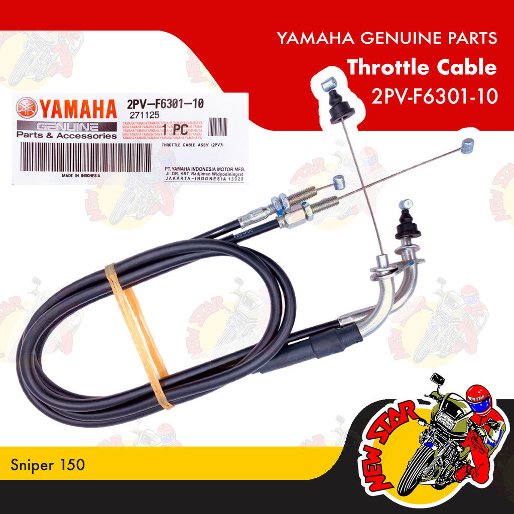 2PV-F6301-10 | Throttle Cable | Genuine Yamaha parts | Sniper 150