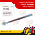 96001-06080-00 | Flange Bolt 6x80 | Genuine Honda parts | XRM 110 Wave 100R