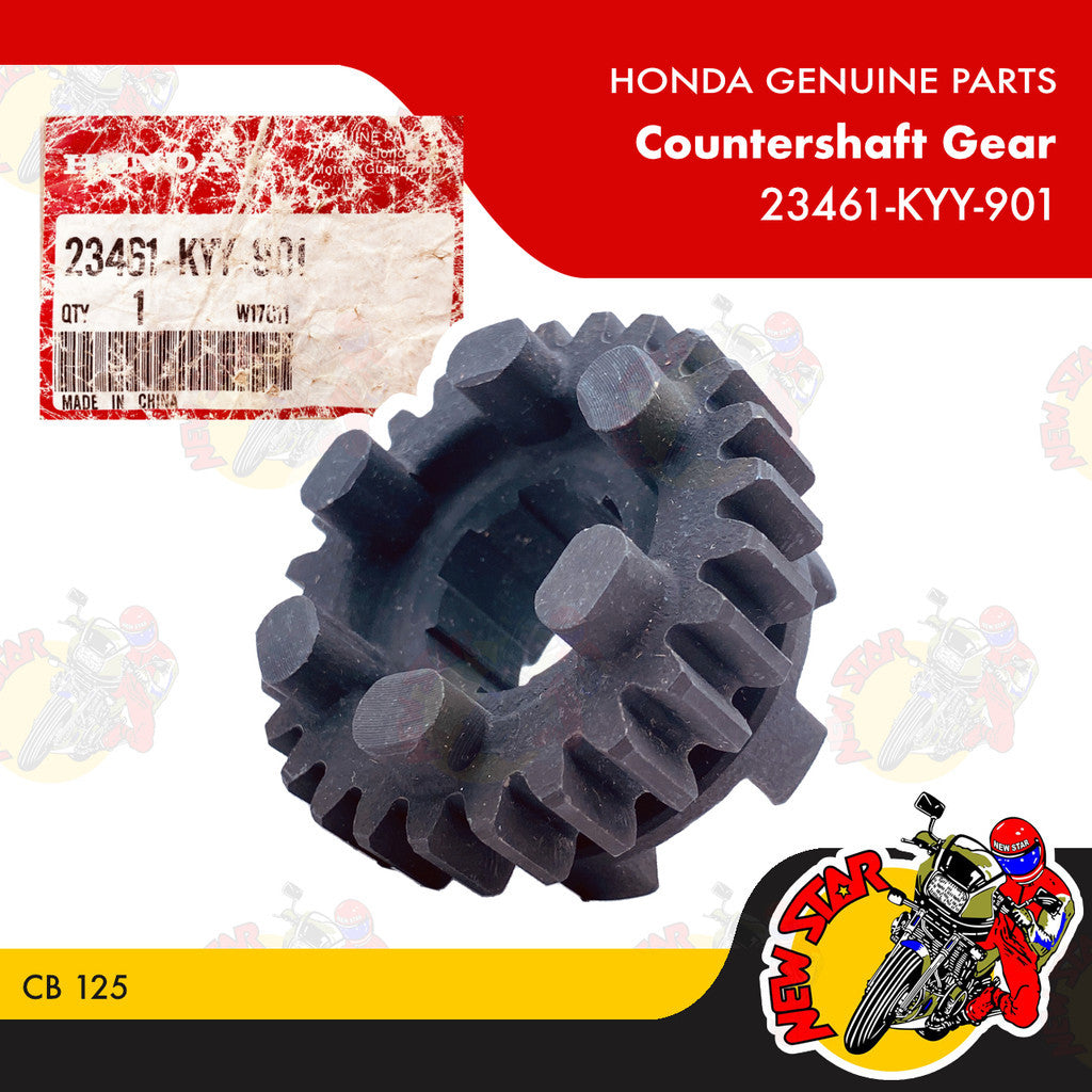 23461-KYY-901 | Countershaft Gear | Genuine Honda parts | CB 125