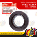 91204-MC7-003 | Oil Seal 16x28x7 | Genuine Honda parts | XRM 125 Carb/125 Fi Wave 125 RS 150